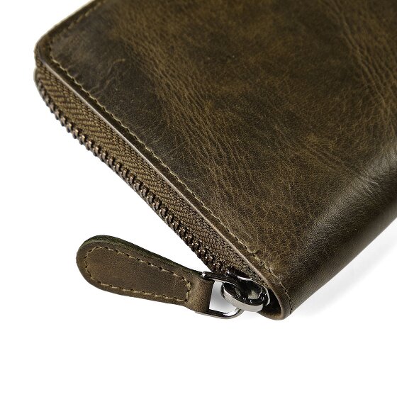 Greenburry Newport Geldbörse RFID Schutz Leder 13 cm
