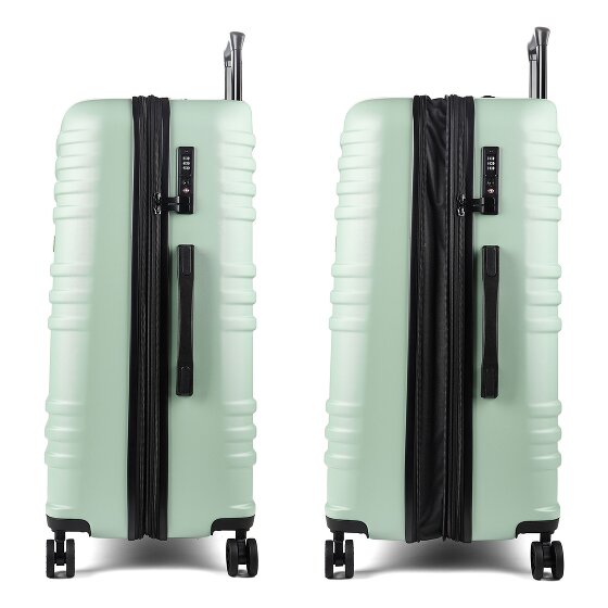 Pack Easy Mena 4 Rollen Trolley 75 cm mit Dehnfalte