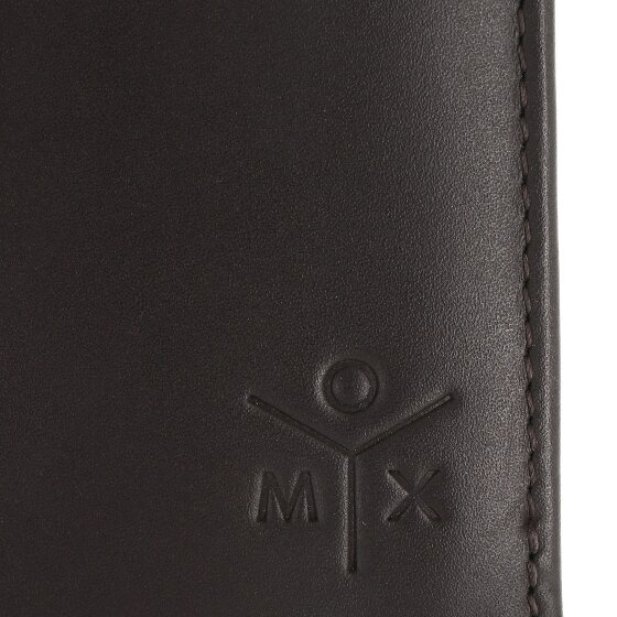 oxmox Leather Geldbörse RFID Schutz Leder 10 cm