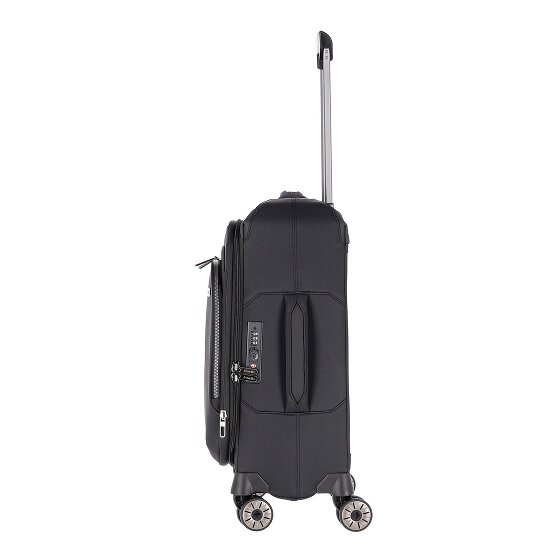 Travelite Priima 4 Rollen Kabinentrolley 55 cm mit Dehnfalte