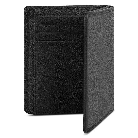 Redolz Leather Essentials HF Geldbörse RFID Leder 9,5 cm ausklappbar