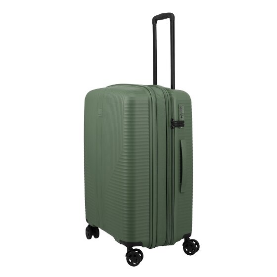 Travelite Air Stripe 4 Rollen Kofferset 3-teilig mit Dehnfalte