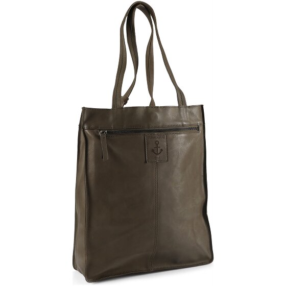 Harbour 2nd Elbe 1 Shopper Tasche Leder 29 cm