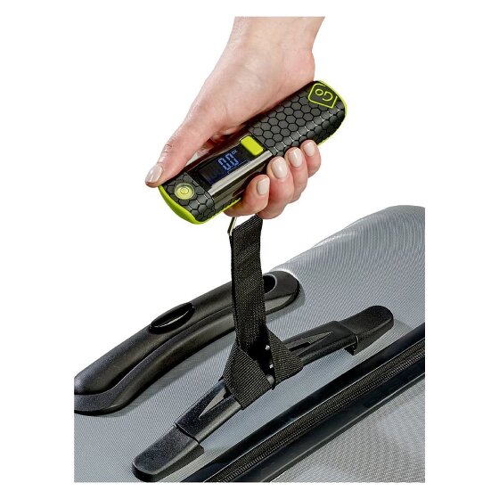 Go Travel Elektro + Elektronikgeräte Kofferwaage 12 cm mit Maßband und Wasserwaage