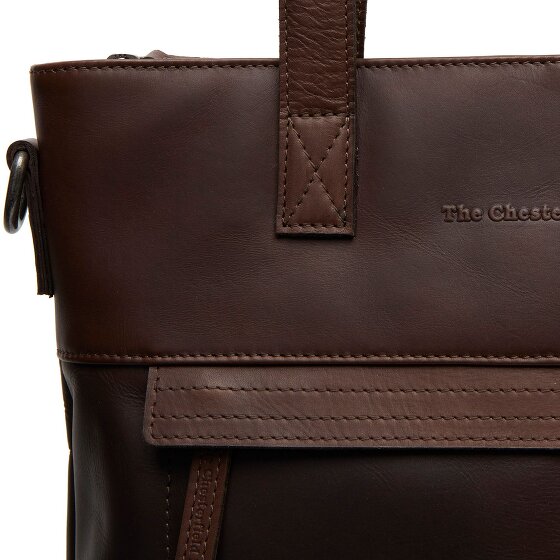 The Chesterfield Brand Nunavik Schultertasche Leder 33 cm Laptopfach