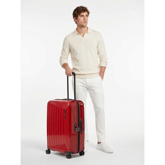 Samsonite Nuon 4 Rollen Trolley 69 cm mit Dehnfalte