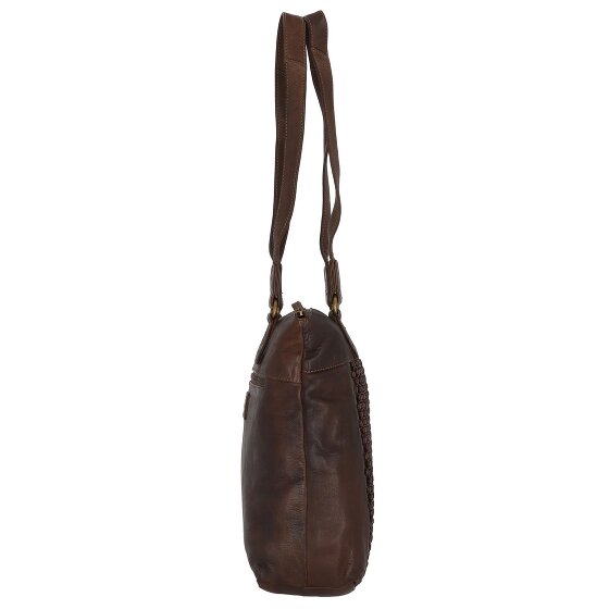 Greenland Nature Femi & Nine Schultertasche Leder 35 cm