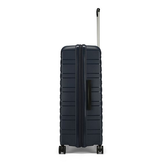 d&n Travel Line 4700 4 Rollen Trolley 78 cm mit Dehnfalte