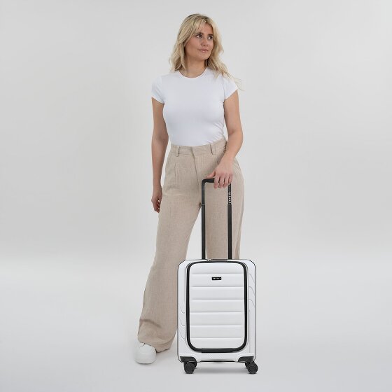 Redolz Essentials 17 4-Rollen Kabinentrolley 55 cm Soft-Pocket Laptopfach