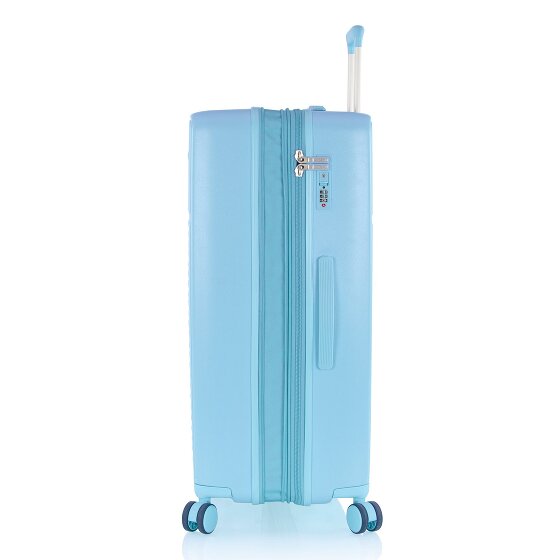 Heys Pastel 4 Rollen Trolley L 76 cm mit Dehnfalte