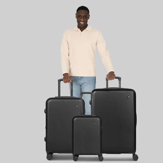 bugatti Valencia 2.0 4 Rollen Kofferset 3-teilig mit Dehnfalte