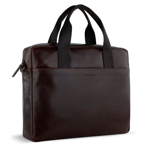 bugatti Romano Aktentasche Leder 38 cm Laptopfach