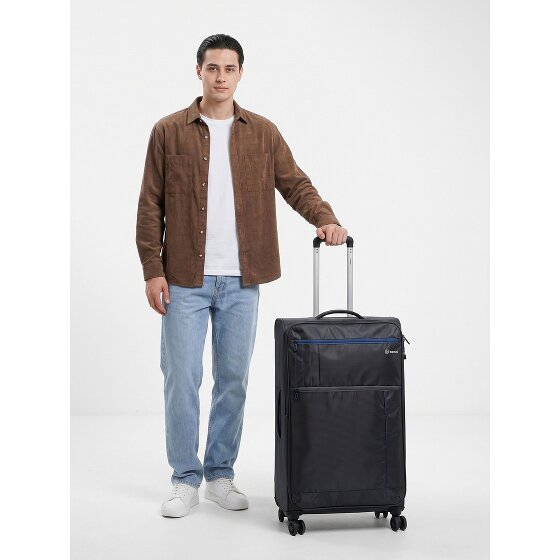Benzi 5825 4 Rollen Trolley L 78 cm mit Dehnfalte