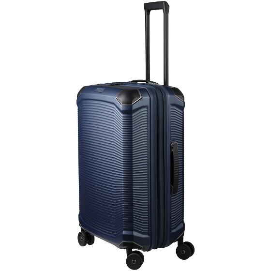 Travelite Millennium 4 Rollen Kofferset 3-teilig mit Dehnfalte