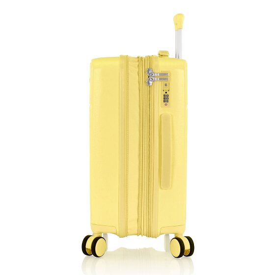 Heys Pastel 4 Rollen Kabinentrolley S 53 cm mit Dehnfalte