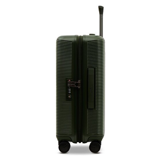 Echolac Ultima 4 Rollen Kabinentrolley 54 cm mit Dehnfalte