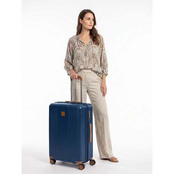 Bric's Ferrara 4 Rollen Trolley M 69 cm mit Dehnfalte