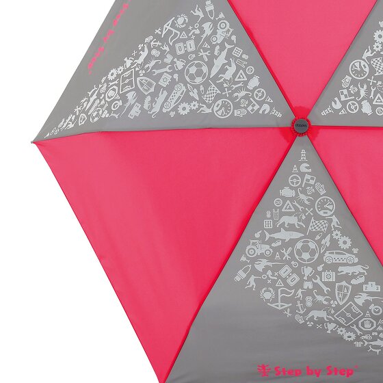 Step by Step Kinder Taschenschirm 22 cm mit reflektierenden Elementen