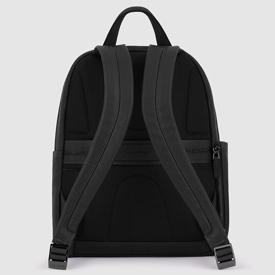 Piquadro Black Square Daypack Leder 36 cm Laptopfach