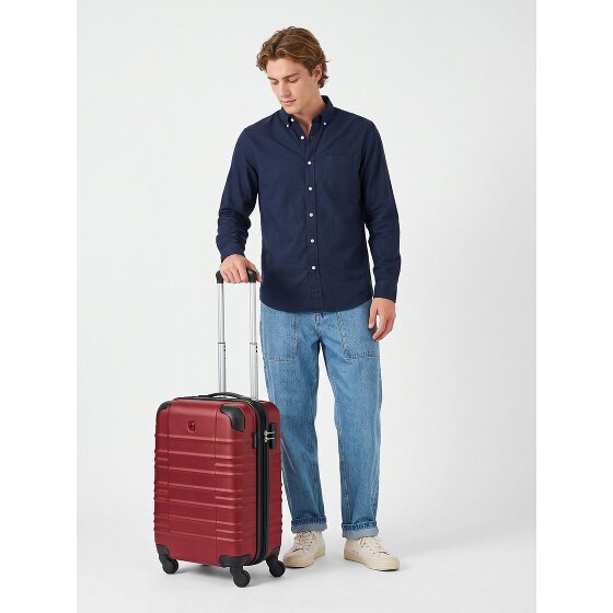 Wenger Amplar Evo 4 Rollen Kabinentrolley S 53 cm mit Dehnfalte