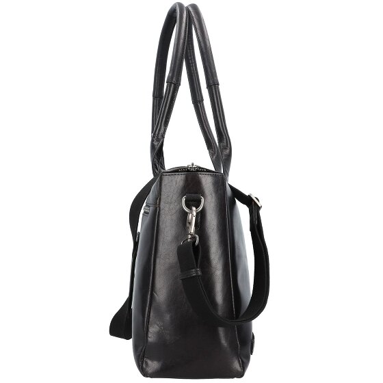 Plevier Rock Copal Schultertasche Leder 44 cm Laptopfach