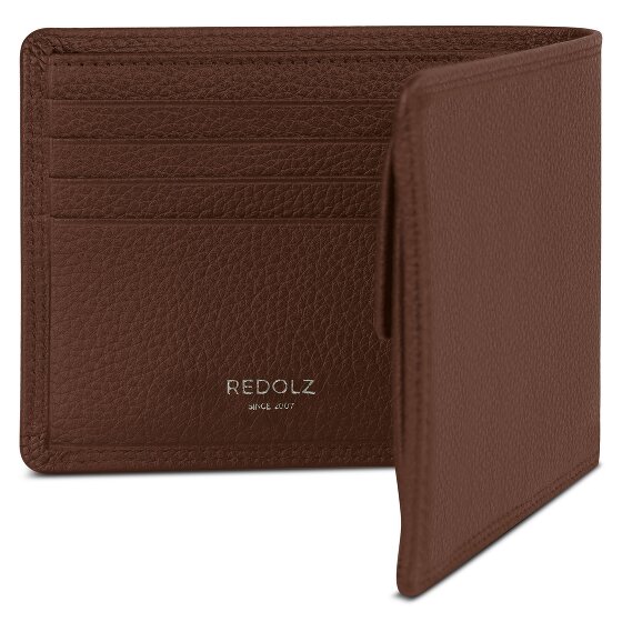 Redolz Leather Essentials QF Geldbörse RFID Leder 11,5 cm