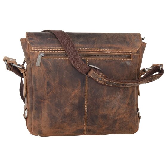 Greenburry Vintage Umhängetasche Leder 32 cm