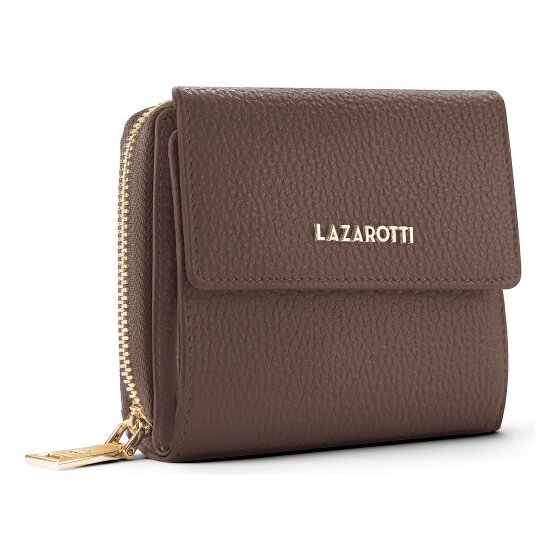 Lazarotti Bologna Leather Geldbörse Leder 12 cm