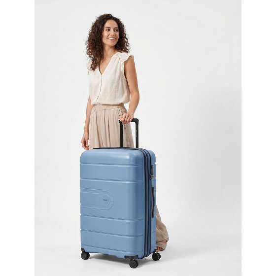 Redolz Essentials 11 4 Rollen Trolley 76 cm mit Dehnfalte