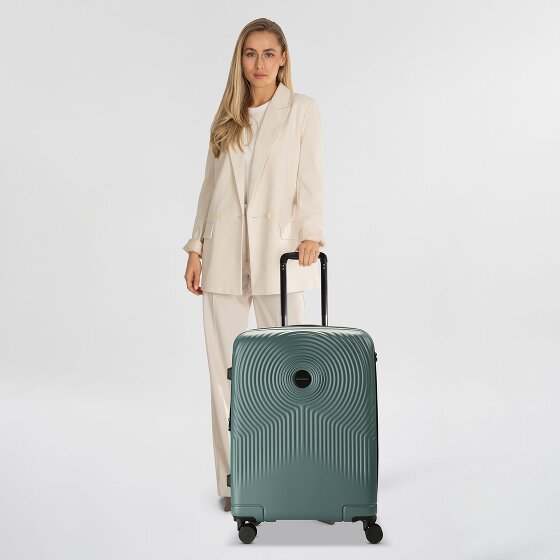 Gabol Radar 4 Rollen Trolley 65 cm mit Dehnfalte