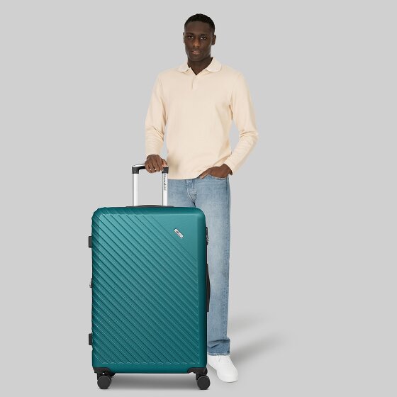 Check.In Paradise 2.0 4 Rollen Trolley L 78 cm mit Dehnfalte