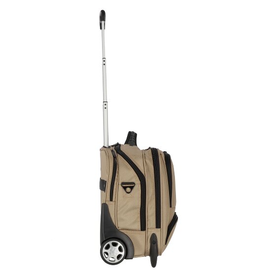 Dermata 2 Rollen Businesstrolley 41 cm Laptopfach