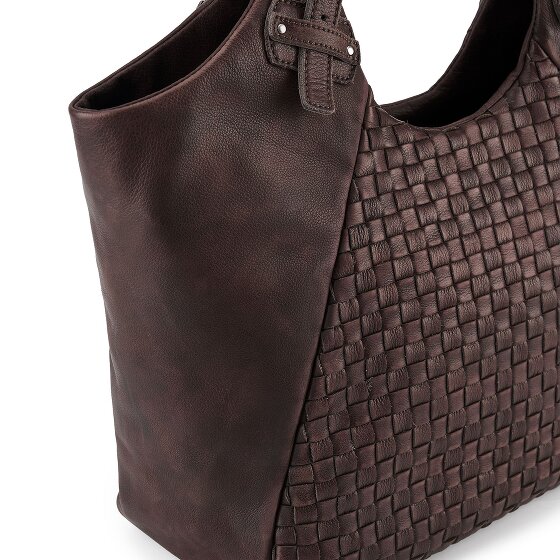 FredsBruder Calm Weave Shopper Tasche Leder 45 cm
