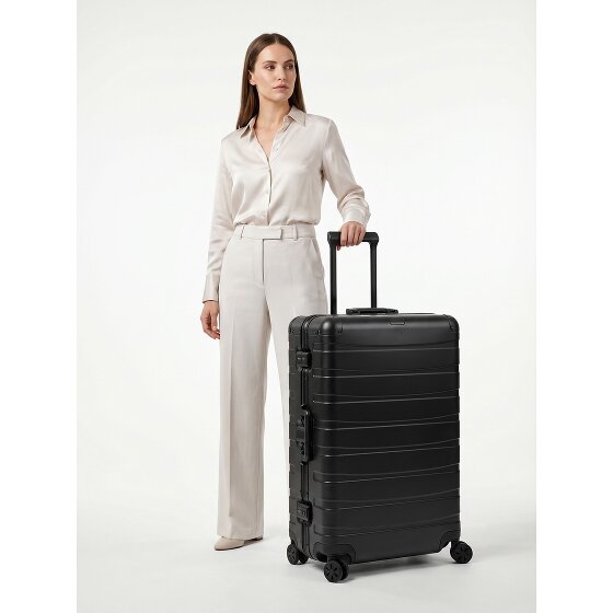 Redolz Pro Aluminium 4-Rollen Trolley L Aluminium 77 cm