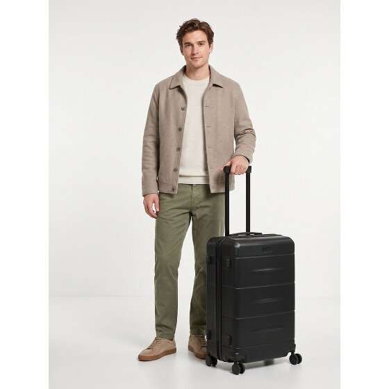 Police London 4 Rollen Trolley 74 cm mit Dehnfalte