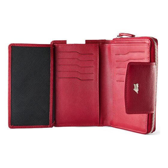 Braun Büffel Golf 3.0 Geldbörse RFID Schutz Leder 14 cm
