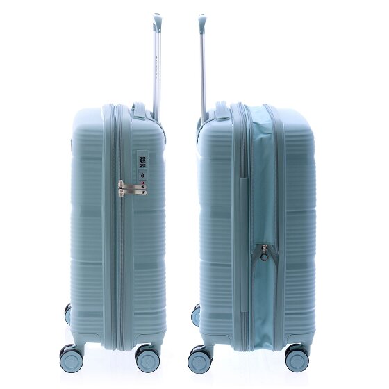 Gladiator 0800 4 Rollen Trolley 55 cm mit Dehnfalte