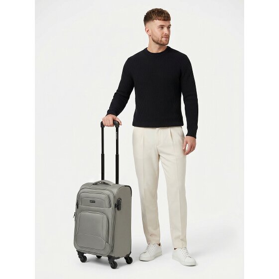 Smartbox Edition 04 4 Rollen Kabinentrolley 55 cm mit Dehnfalte
