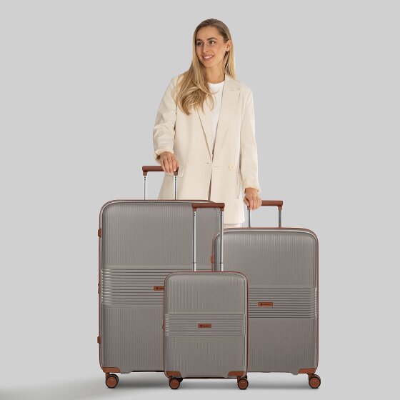 Farmhood Eco Edition 02 4 Rollen Kofferset 3-teilig mit Dehnfalte