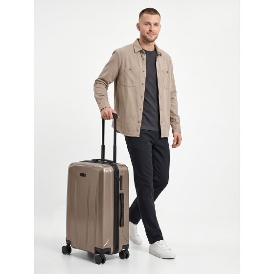 Police New York 4 Rollen Trolley M 62 cm mit Dehnfalte
