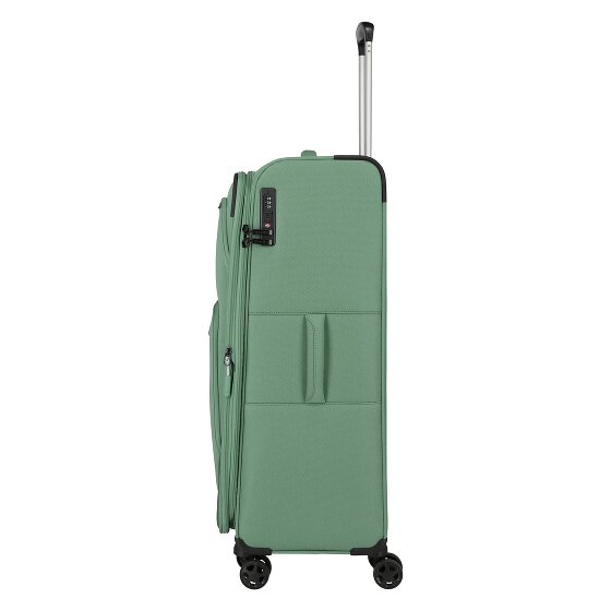 Travelite Kick Off 4 Rollen Trolley L 78 cm mit Dehnfalte