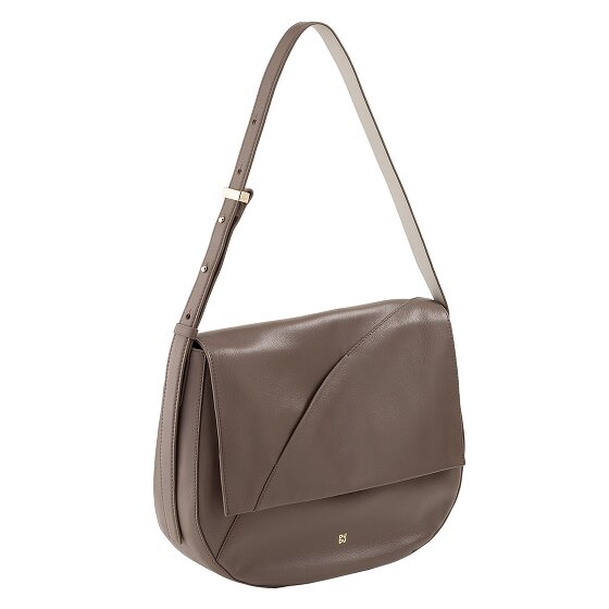 DuDu Formentera Schultertasche Leder 34 cm