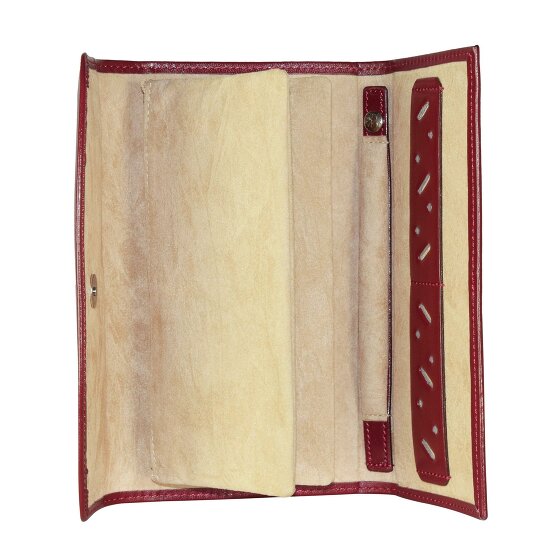 Windrose Merino Schmuckrolle Leder 20 cm