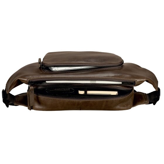 Leonhard Heyden Porto Gürteltasche Leder 28 cm