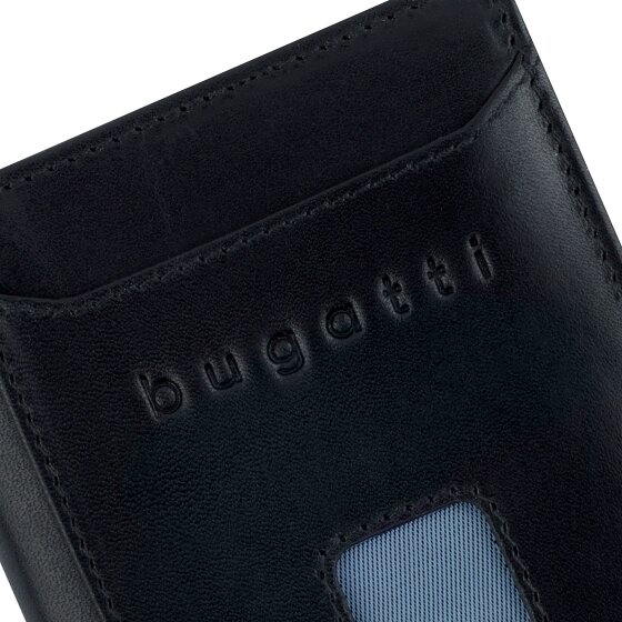 bugatti Secure Slim Geldbörse RFID Schutz Leder 8 cm