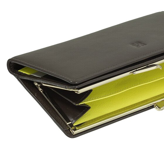 DuDu Geldbörse RFID Schutz Leder 19.5 cm
