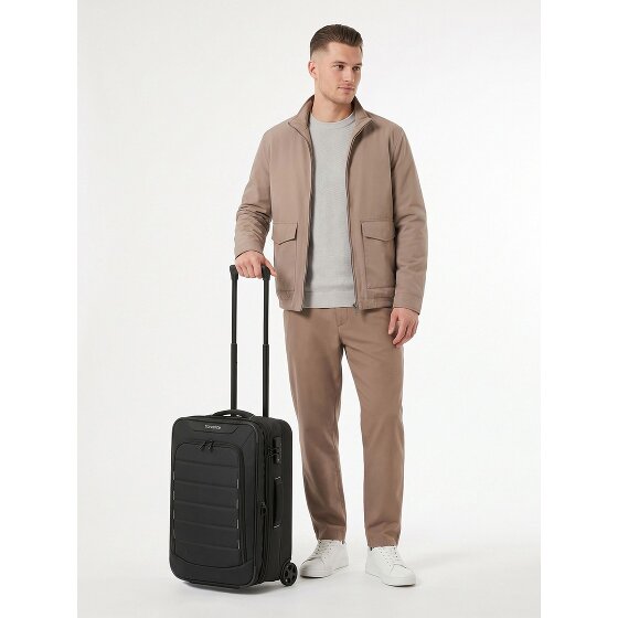 Travelite Skaii 2 Rollen Kabinentrolley 55 cm mit Dehnfalte