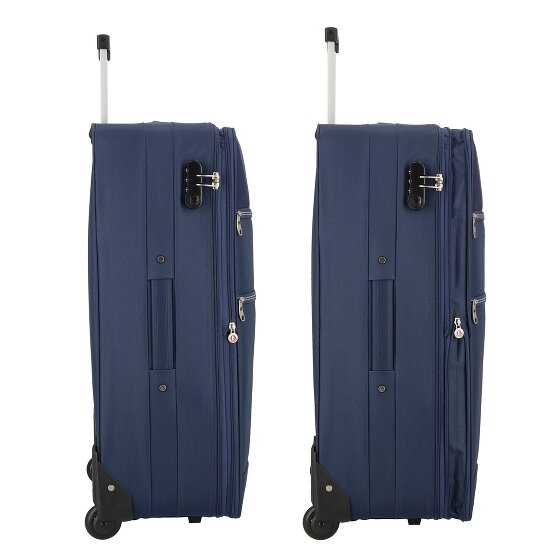 Gladiator 2100 2 Rollen Trolley 72 cm mit Dehnfalte