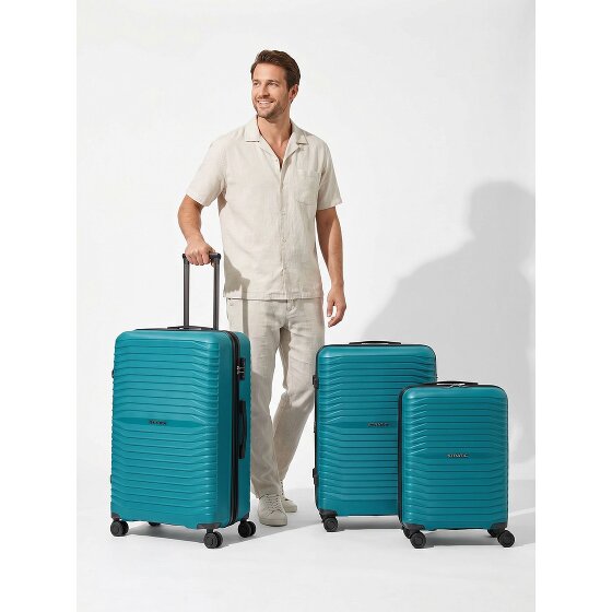 Stratic Shine 4 Rollen Kofferset 3-teilig mit Dehnfalte