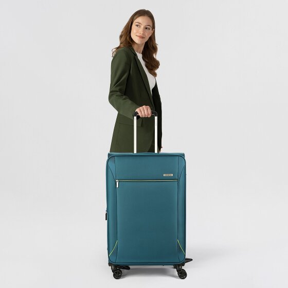 Samsonite Base Breeze 4 Rollen Trolley 78 cm mit Dehnfalte